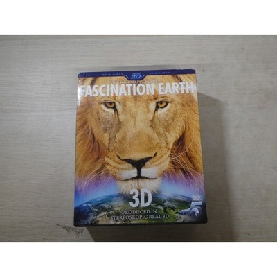 Fascination Earth 3D Blu-ray Box Set 5-Disc Nature Documentaries Real 3D 2D