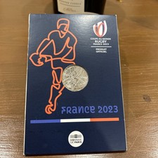 France Coin 10€ Euro 2023 Rugby World Cup Monnaie de Paris  silver content .333