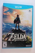 Zelda Breath of the Wild (Nintendo Wii U, 2017) Authentic, Complete, Tested