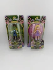 Wicked Mattel  Mini Figurines Set Of 2: Elphaba & Glinda