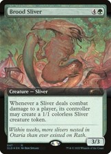 Brood Sliver -Foil Near Mint MTG Secret Lair