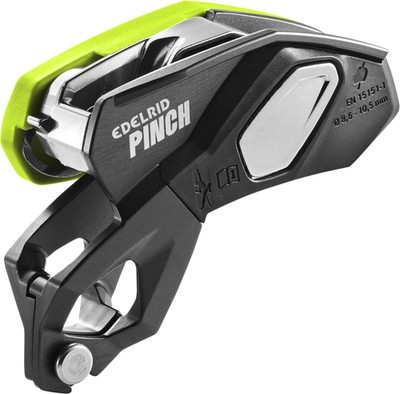 Edelrid Pinch Belay Device - Anthracite/Oasis - Sale