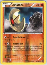 Lunatone 63/146 Uncommon XY Pokemon Reverse Holo NM