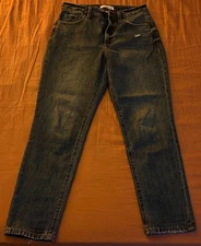 PANTALON DE MUJER AZUL TALLA 26 MARCA CEROS 