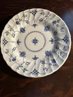 1 Myott Finlandia Staffordshire Bread Dessert Plates England 6 7/8" Blue White