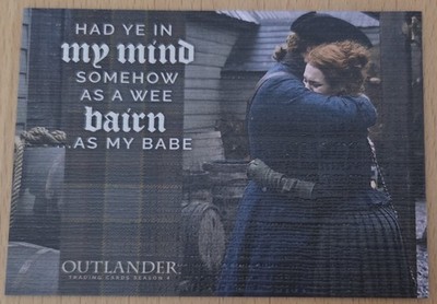 Outlander Season 4 ''Father & Daughter'' Canvas Chase Cards - F1, F2, F5, F9