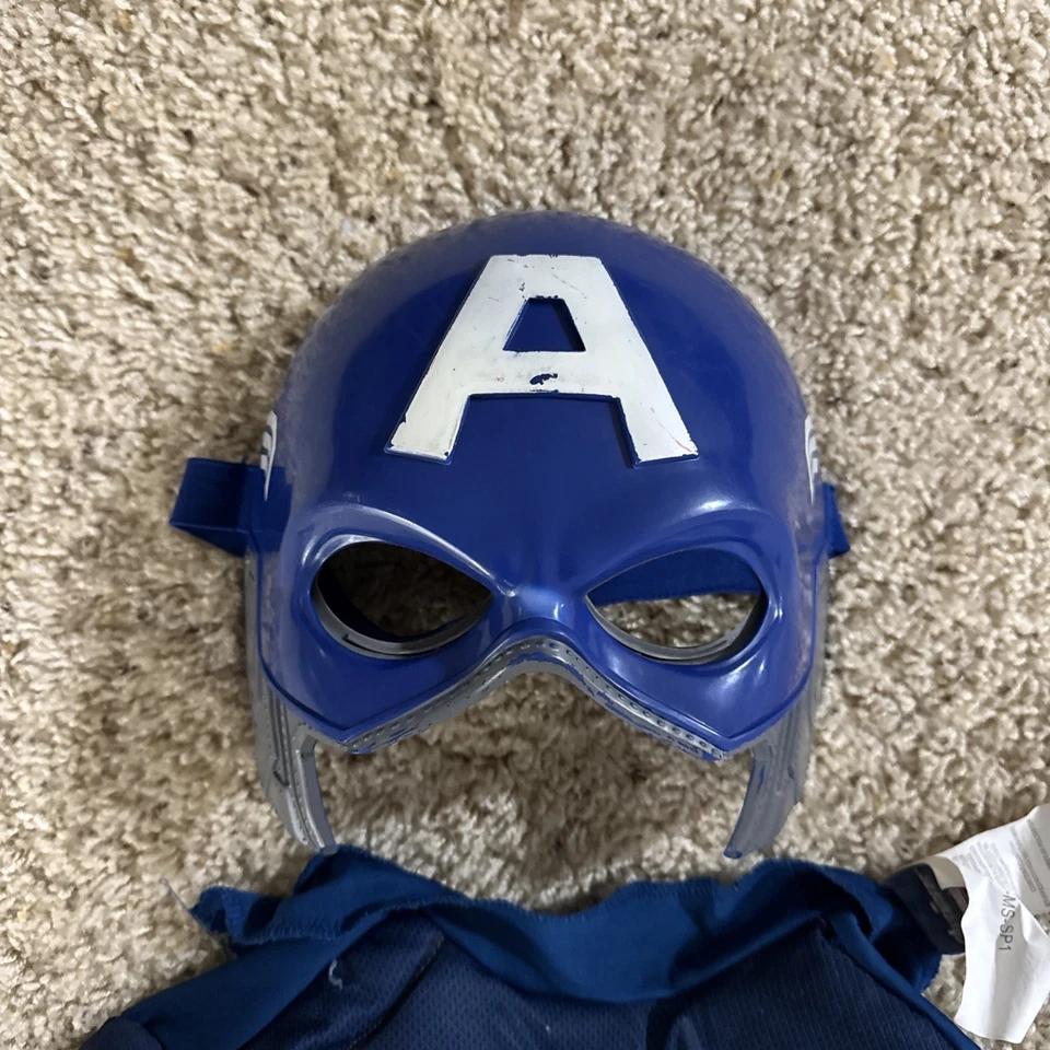 Disfraz de Capitán América Marvel Vengadores Niño Talla S (4-6) Foto 2 de 4