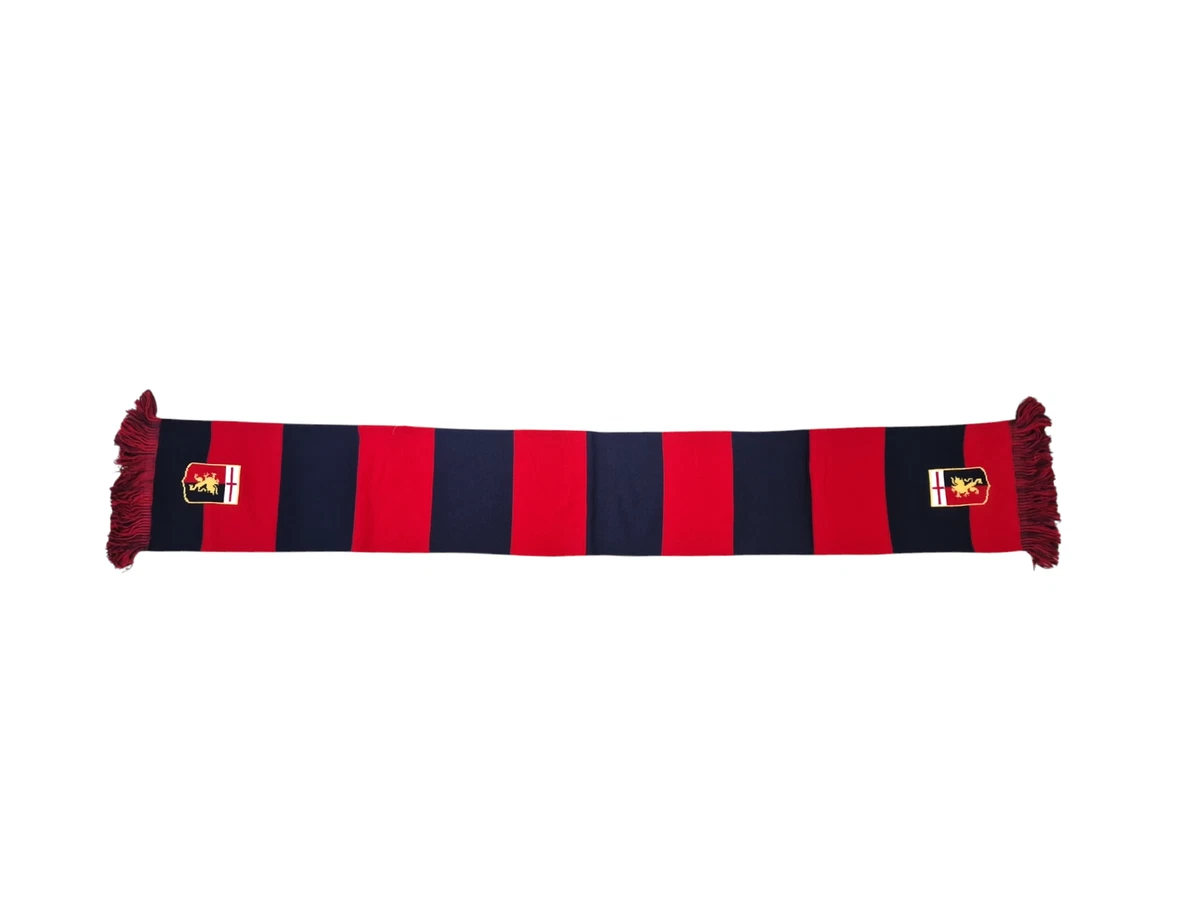 ECHARPE SCARF SCIARPA ancienn FORZA GENOA GENES GENOVA ITALIA ITALIE