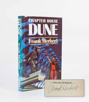 Chapter House Dune - Frank Herbert - SIGNED 1st/1st 1985