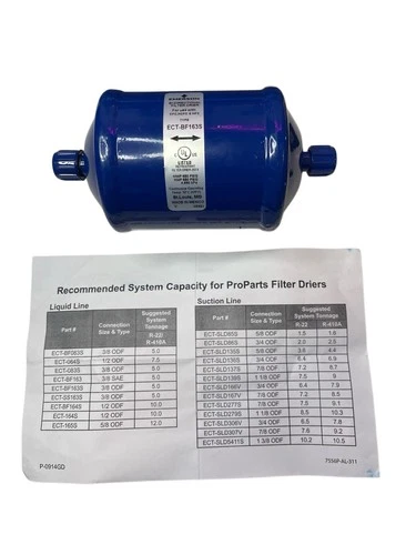 EMERSON ECT-BF163S LIQUID LINE FILTER-DRIER 3/8”