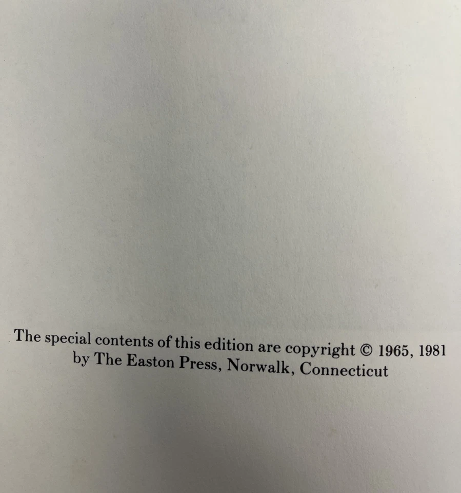 Easton Press THE JUNGLE by Upton Sinclair Leather Bound 1981 Foto 3 de 4