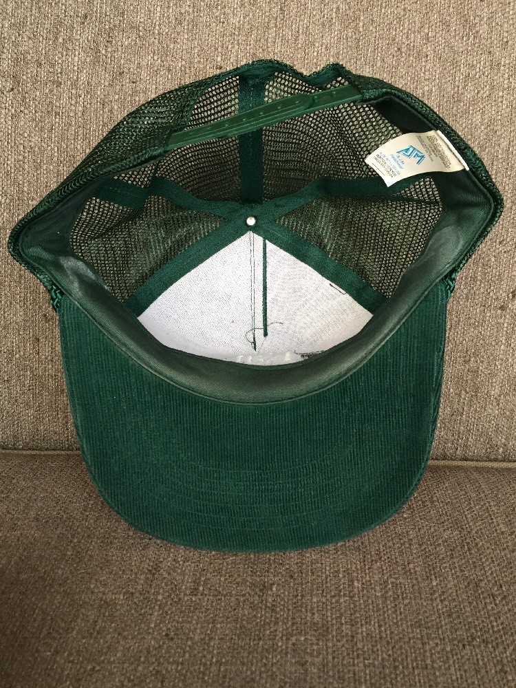 Casquette Trucker Vintage Des Années 80 Las Vegas En Velours Côtelé Et Mesh - Modèle Snapback - SKU4