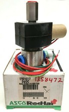 ASCO RedHat EF8314G121 WaterAir Solenoid Valve 3-Way NC 60PSI 1/4"NPT 24VDC Coil