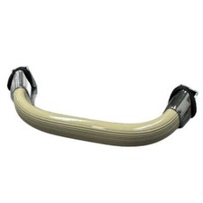 Vw Bug Inside Dash Grab Handle Ivory Chrome Trim 1958-1967 Vw Bug Inside Dash Grab Handle Ivory Chrome Trim 1958-1967