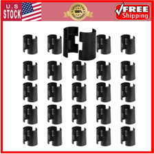 Wire Shelf Clips Wire Shelving Shelf Lock Clips 25 Pairs 50 Pieces for 3/4 ...