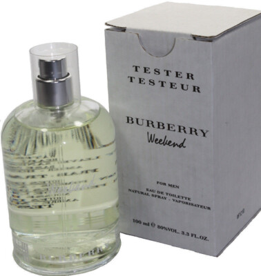 BURBERRY WEEKEND 3.3 /3.4OZ EDT SPRAY FOR MEN NEW IN TESTER BOX