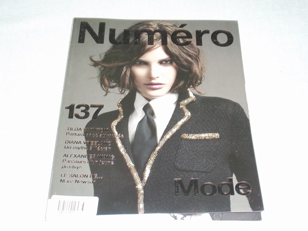 2012 OCTOBER NUMERO MAGAZINE # 137 - CATHERINE MCNEIL - HIGH END