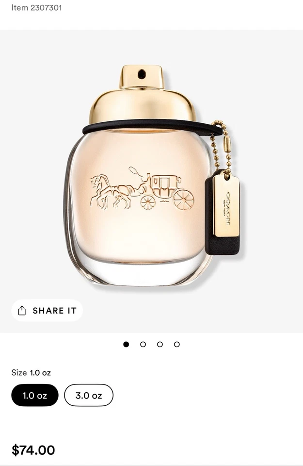 Coach New York Perfume for Women - NIB - Image 4 of 4