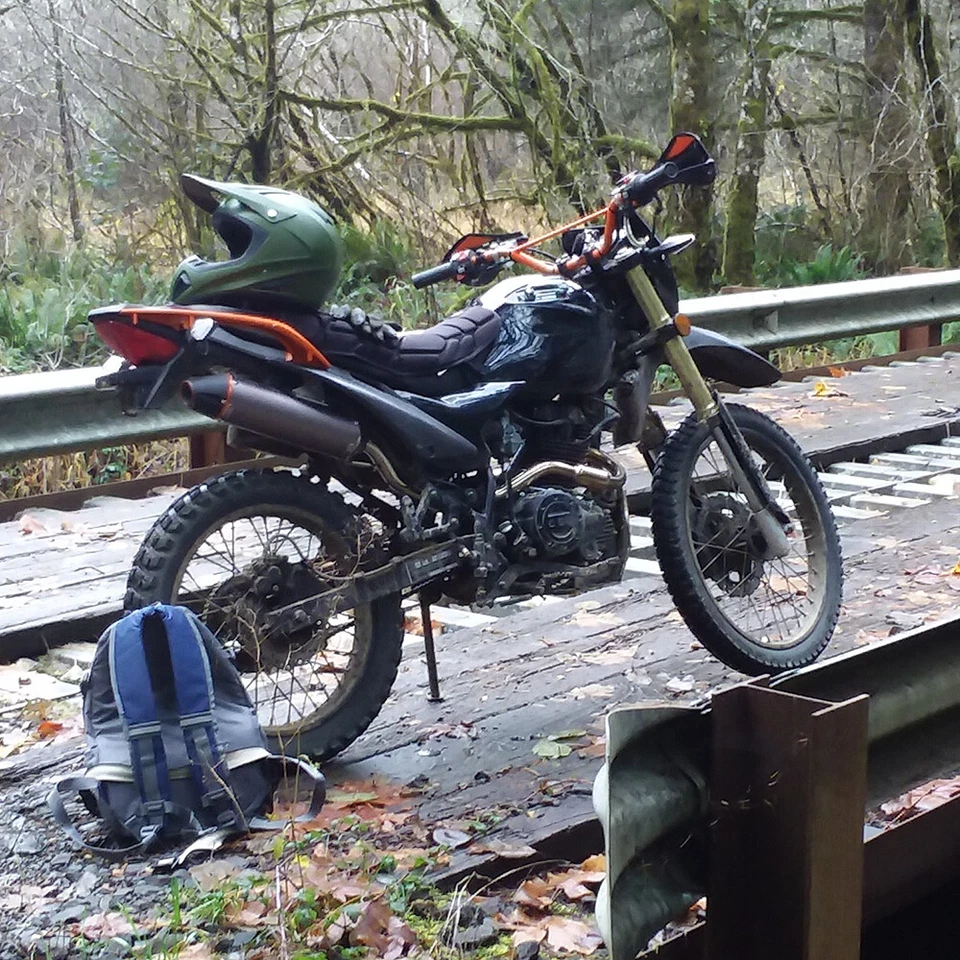 全排气消声器管道系统适用于 CRF230F CRF150F 2003 - 2013 Dirt 自行车 — 第 3/4 张图片