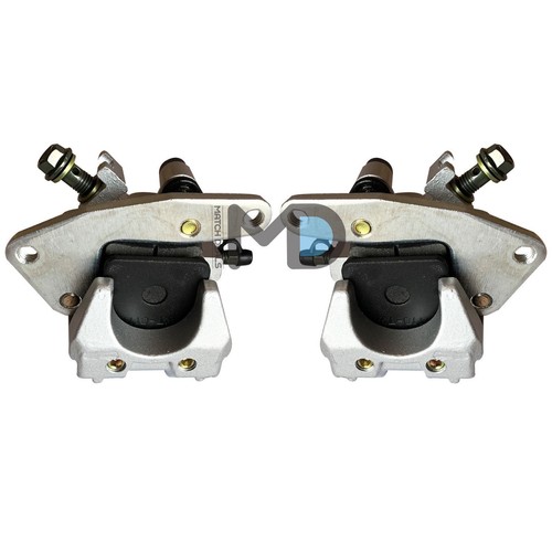 2pc Motorcycle ATV Front L+R Brake Caliper For Yamaha ATV Quad Banshee Kodiak Grizzly Yfm350 Yfm400