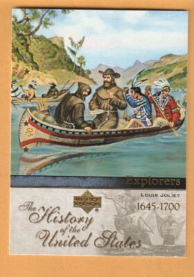 2004 Upper Deck History of the United States #EX40 Louis Joliet
