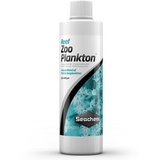 Seachem Reef Zooplankton 250mL Concentrated Liquid Food for Live Coral