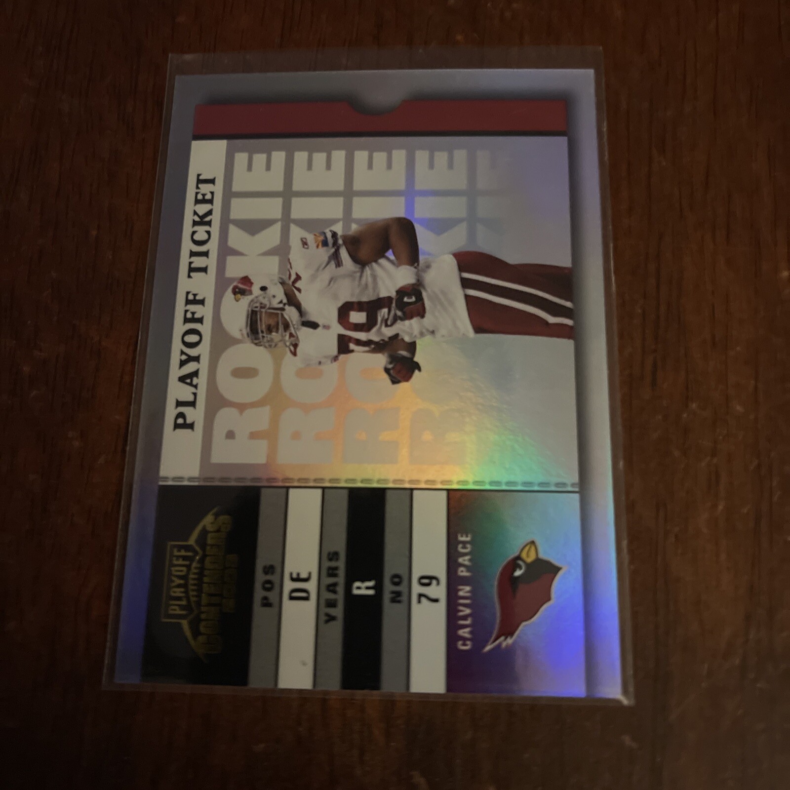 Calvin Pace Playoff Contenders #186 Playoff Ticket