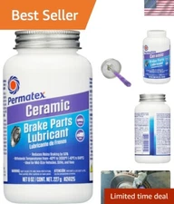 Brake Lubricant Ceramic 8oz Paste Moisture Resistant Automotive Maintenance