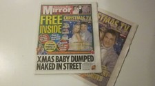 December 24th 2005, DAILY MIRROR, Elton John, Andy Box, Jean Coles, Ali Abbas.