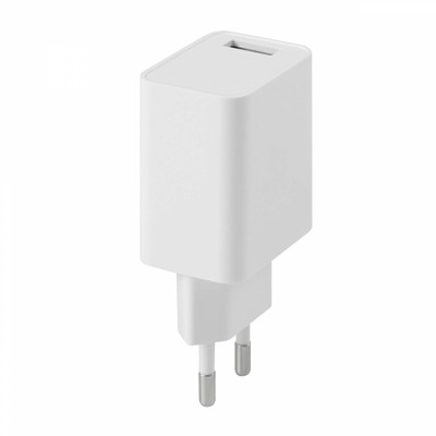 Chargeur USB-A Fairplay Milano 12W, 5V/2.4A - Neuf, Couleur Noir/blanc, 1 Port, Fabriqué En Chine