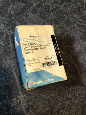 Acuity Controls WSX WH LT Dual Tech Wall Switch