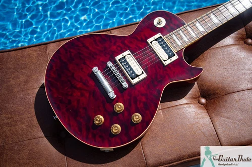2013 Edwards by ESP E-LP-92SD/QM Limited Model - Black Cherry Finish - MIJ