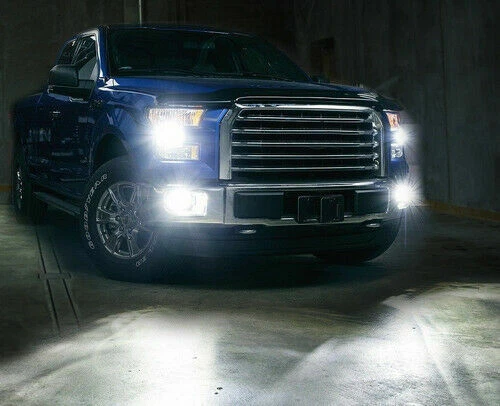 Para Chevy Trailblazer 2002-09 8000K Combo 9005 9006 880 LED Faros Antiniebla Foto 2 de 4