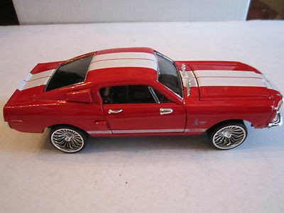 SUNNYSIDE 1968 SHELBY GT500KR KING OF THE ROAD DIE CAST CAR - 1:24 - 7 3/4'' - CR