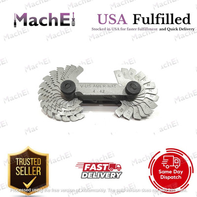 MachEl Imperial 4-62 G Whitworth, Range 0.25 mm to 6 mm, Metric Screw Thread