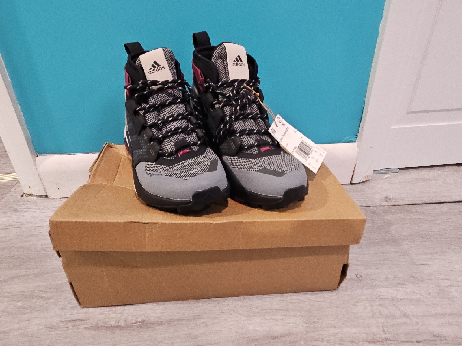 Adidas Women's Terrex Trailmaker Mid Gore-tex® Hiking Shoes, Size 5