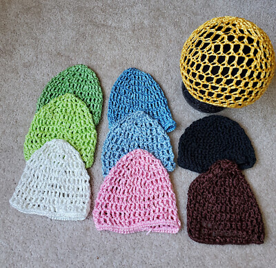 lot Crochet cap Under Scarf Tube Bonnet Cap Bone Islamic Head