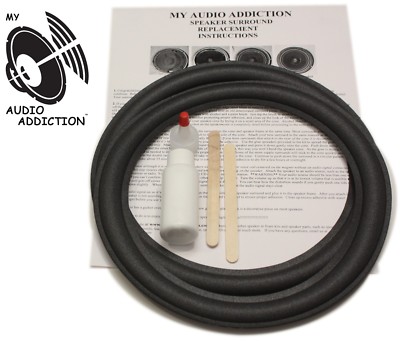 Speaker Surround Repair Kit Dahlquist 10'' DQ-10, DQ-20