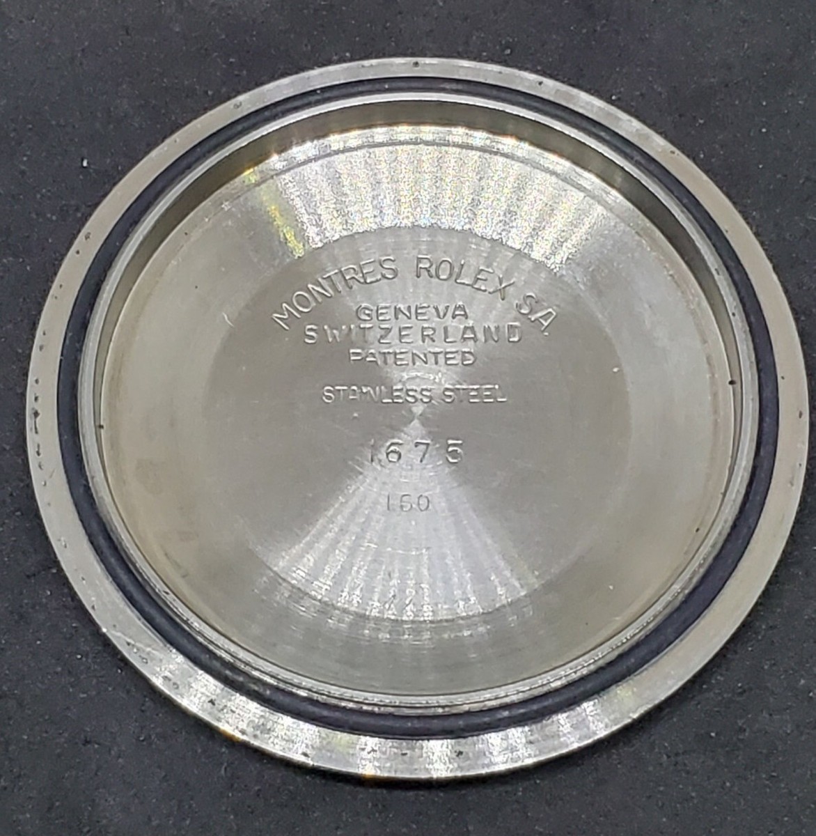 Very Rare 1960 Rolex GMT-Master OCC Chapter Ring Gilt Dial Ref