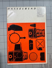 1965 Hasselblad 500C  SWC Classic Camera Brochure Catalog Genuine
