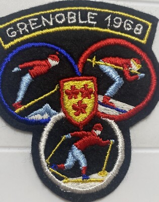 A Grenoble 1968 Winter Olympic Games participant's medal, In