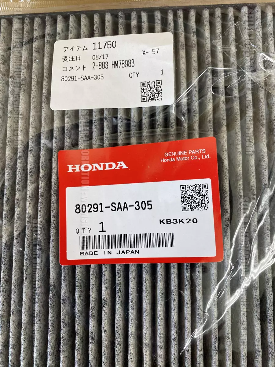 HONDA FIT JAZZ GD1 GD2 GD3 GD4 ELEMENT, AC FILTER 80291-SAA-305 | eBay