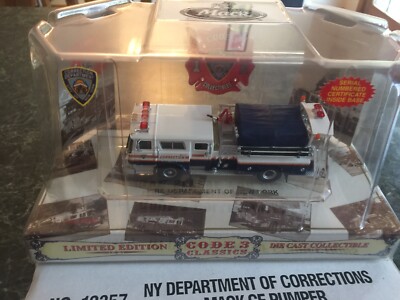 Code 3 NY Dept. of Corrections Mack CF Pumper 12357 1 OF 3000 2001 RELEASE