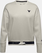 Under Armour NEW WOMENS XL Project Rock Charged Cotton Crew Sweatshirt 1357059
