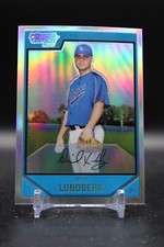 Spike Lundberg, LA Dodgers, 2007 1st Bowman Chrome, Refractor, 212/500 #BC81