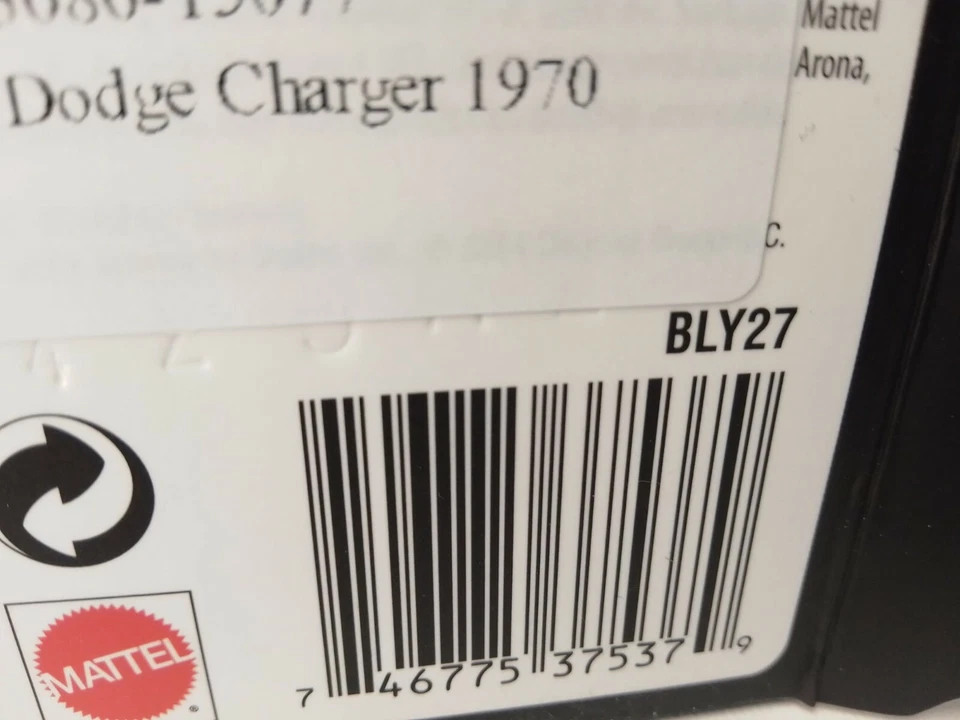Hot Wheels Elite Dodge Charger 1970 Fast & Furious 1/43 BLY27 - Immagine 3 di 3