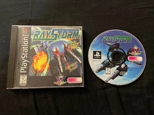 RayStorm (Sony PlayStation 1, 1997) Game and Manual