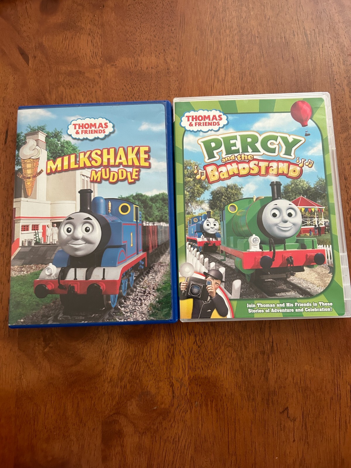 Thomas & Friends Milkshake Muddle Percy and the Bandstand DVD 2 set eBay