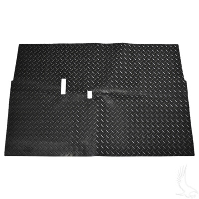 Club Car DS Golf Cart Black Diamond Plate Floor Mat 1982-2020 | eBay