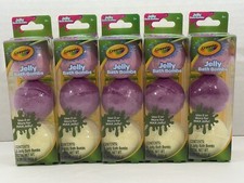 NEW 5 Packs Crayola Jelly Bath Bombs- 15 Bath Bombs Total Fun Bath Play Fizzy